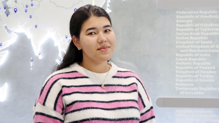 Студентка из Туркменистана Дунягозель Ораздурдыева: «От студенчества жду только хорошего»